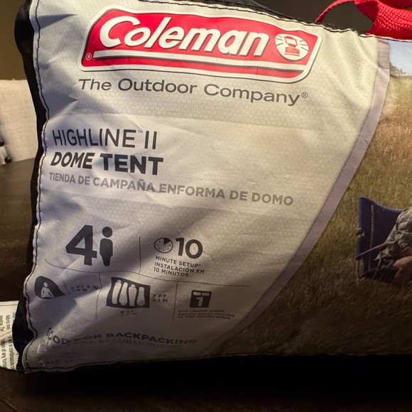 Coleman Highline 4-Person Camping Tent - Picture 5 of 7
